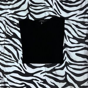 Black tube top